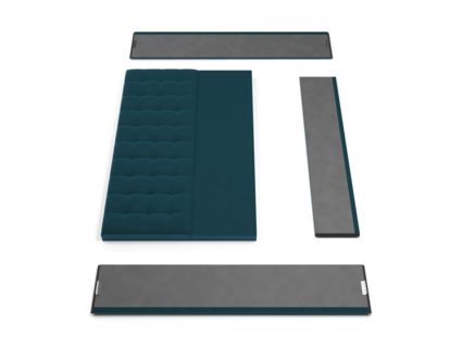 Кровать Lonax Аврора велюр Dolly-2 120х200