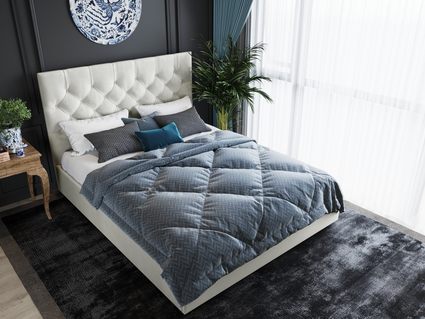 Кровать Димакс Эвора Крем с подъемным механизмом 160х190