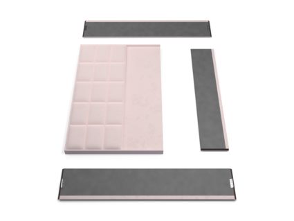 Кровать Lonax Адель велюр Dolly-3 140х200