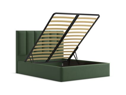 Кровать Lonax Милана велюр Dolly-17 (с подъемным механизмом) 200х200