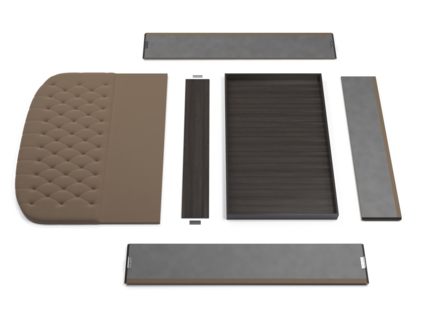 Кровать Lonax Венеция велюр Dolly-3 (с подъемным механизмом) 160х190