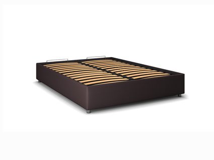 Кровать Sleeptek Premier 3 Экокожа Brown 276