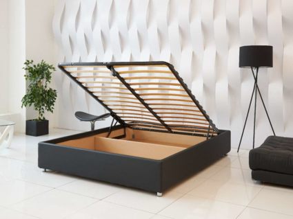 Кровать Димакс Риос Нуар с подъемным механизмом 180х190