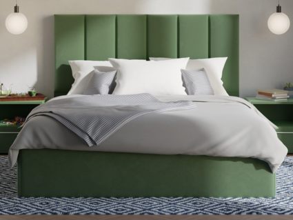 Кровать Lonax Милана велюр Dolly-13 (с подъемным механизмом) 200х195