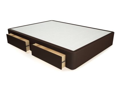 Кровать Mr.Mattress Site Box экокожа Brown 253