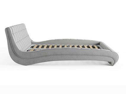 Кровать Сонум Milano Экокожа Белая 140х190