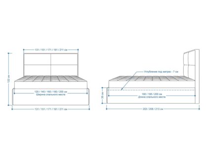 Кровать Lonax Марселла велюр Dolly-17 (с подъемным механизмом) 160х190
