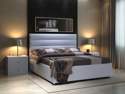 Кровать Sleeptek Premier 4 Рогожка Romeo 120х190