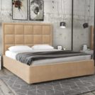 Кровать Sontelle Ирсон Luxa Almond 140х200